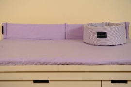   משטח החתלה לשידה תכלת Campaniola\'s changing mat 
